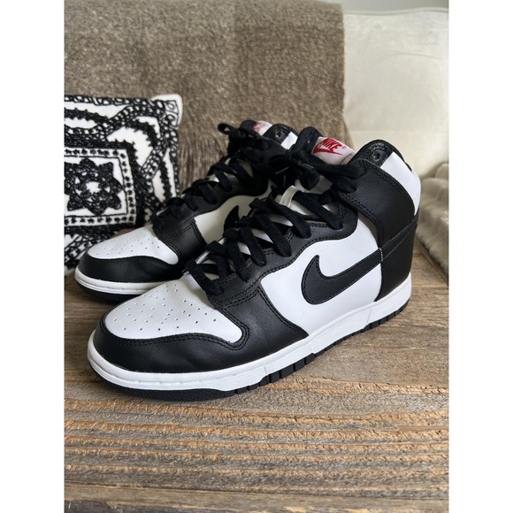 Nike Shoes - Nike Dunk High Shoes Womens Size 9 Black White Panda Sneaker DD1869-103